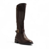 Europeon Union Women Brown Leather Boot #3462