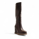 Europeon Union Women Brown Leather Boot #3465