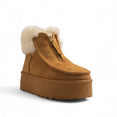 Europeon Union Women Havan Chamois Half Boot #3502