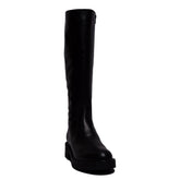 Spanish Women Black Leather Boot #0351