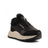 Europeon Union Women Black Leather Shoes #3545