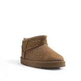 Europeon Union Women Cafe Chamois Half Boot #3582