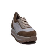 Spanish Women Beige Chamois Shoes #0372