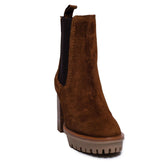 Spanish Women Havan Chamois Half Boot #0397