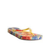 Women Yellow Plastic Slipper #0416