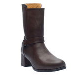 Women Havan Leather Half Boot #0906