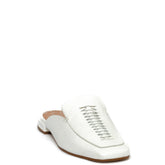 Spanish Women Beige Leather Mules #9535