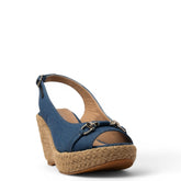 Women Blue Jeans Sandal #3815