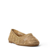 Europeon Union Women Gold Satin Shoe #3870