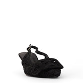 Europeon Union Women Black Magdool Heels #3878