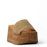 Europeon Union Women Gold Cloth Wedges #3941