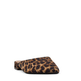 Europeon Union Women Leopard Satin Mules #4002