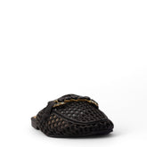 Europeon Union Women Black Magdool Mules #4004