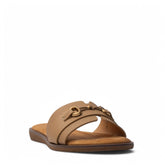 Europeon Union Women Cafe Leather Slipper #4011