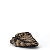 Europeon Union Women Black Magdool Mules #4071