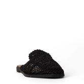 Europeon Union Women Black Magdool Mules #4073