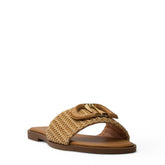 Europeon Union Women Beige Magdool Slipper #4088