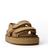 Europeon Union Women Beige Magdool Sandal #4103