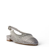 Europeon Union Women Silver Magdool Sandal #4168