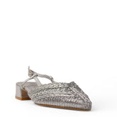 Europeon Union Women Silver Magdool Sandal #4171
