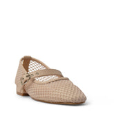 Europeon Union Women Beige Satin Shoe #4179