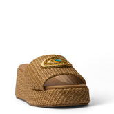 Europeon Union Women Beige Magdool Wedges #4196