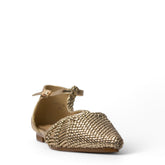 Europeon Union Women Gold Magdool Sandal #4230