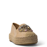 Europeon Union Women Beige Chamois Shoe #4233