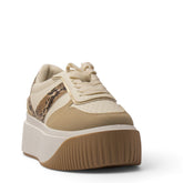 Europeon Union Women Beige Chamois Shoe #4261