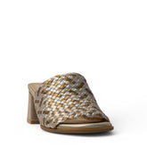 Spanish Women MixColors Leather Wedges #4275