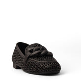 Spanish Women Black Leather Shoe #4287