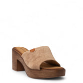 Europeon Union Women Cafe Chamois Wedges #4336