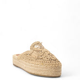 Europeon Union Women Cafe Cloth Mules #4358