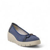 Italian Women Blue Jeans Espadrilles #4431