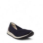 Italian Women Dark Blue Cloth Espadrilles #4441