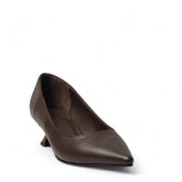 Women Brown Leather Shoes #4469