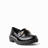 Europeon Union Women Black VernisLeather Shoes #4552