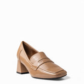 Europeon Union Women Beige VernisLeather Shoes #4558