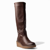 Europeon Union Women Brown Leather Boot #4606