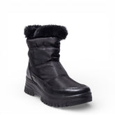 Italian Women Black WaterProof HalfBoot #4751