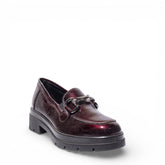 Italian Women Maroon VernisLeather Shoes #4761