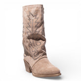EuropeonUnion Women Beige Chamois Boot #4843