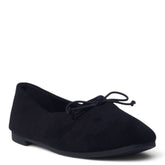 European Union Women Black Chamois Ballerina #5400