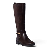 European Union Women Brown Leather Boot #5485
