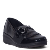 Italian Women Black Water Proof Half Boot #5551
