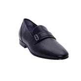 Italian Men Black Leather Shoes #3117