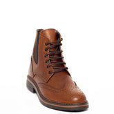 Italian Men Havan Leather Half Boot #3390