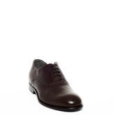 Italian Men Brown Leather Shoes #3420