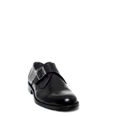 Italian Men Black Vernis Leather Shoes #3511