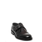 Italian Men Black Leather Shoes #3553